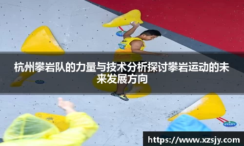 杭州攀岩队的力量与技术分析探讨攀岩运动的未来发展方向